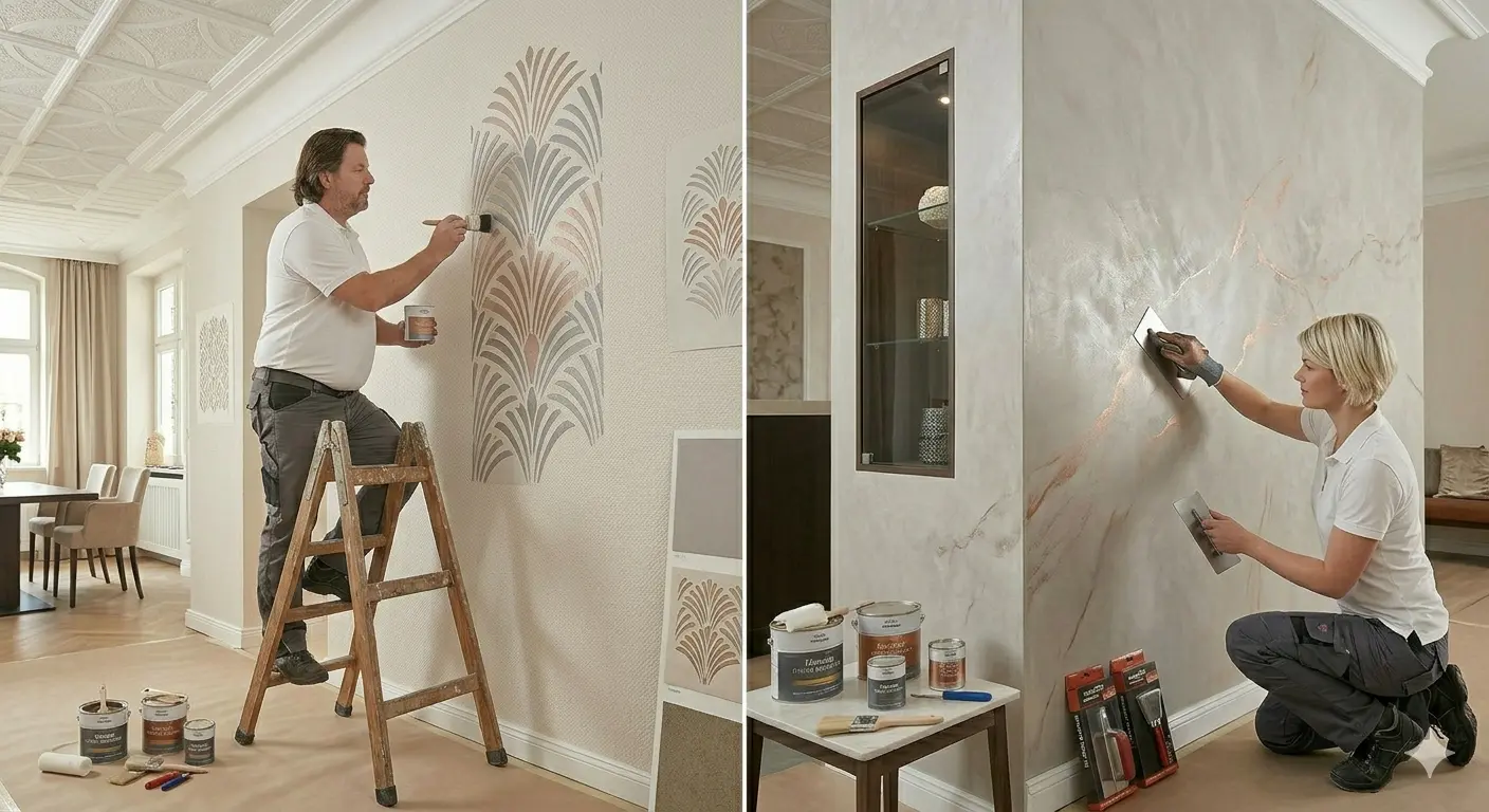 Spezialtechniken und kreative Oberflächengestaltung